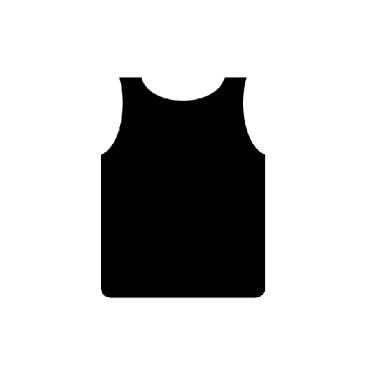 Tank top silhouette icon